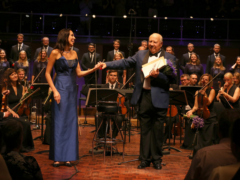 Neeme Järvi a Elina Nechayeva, foto Taavi Kull